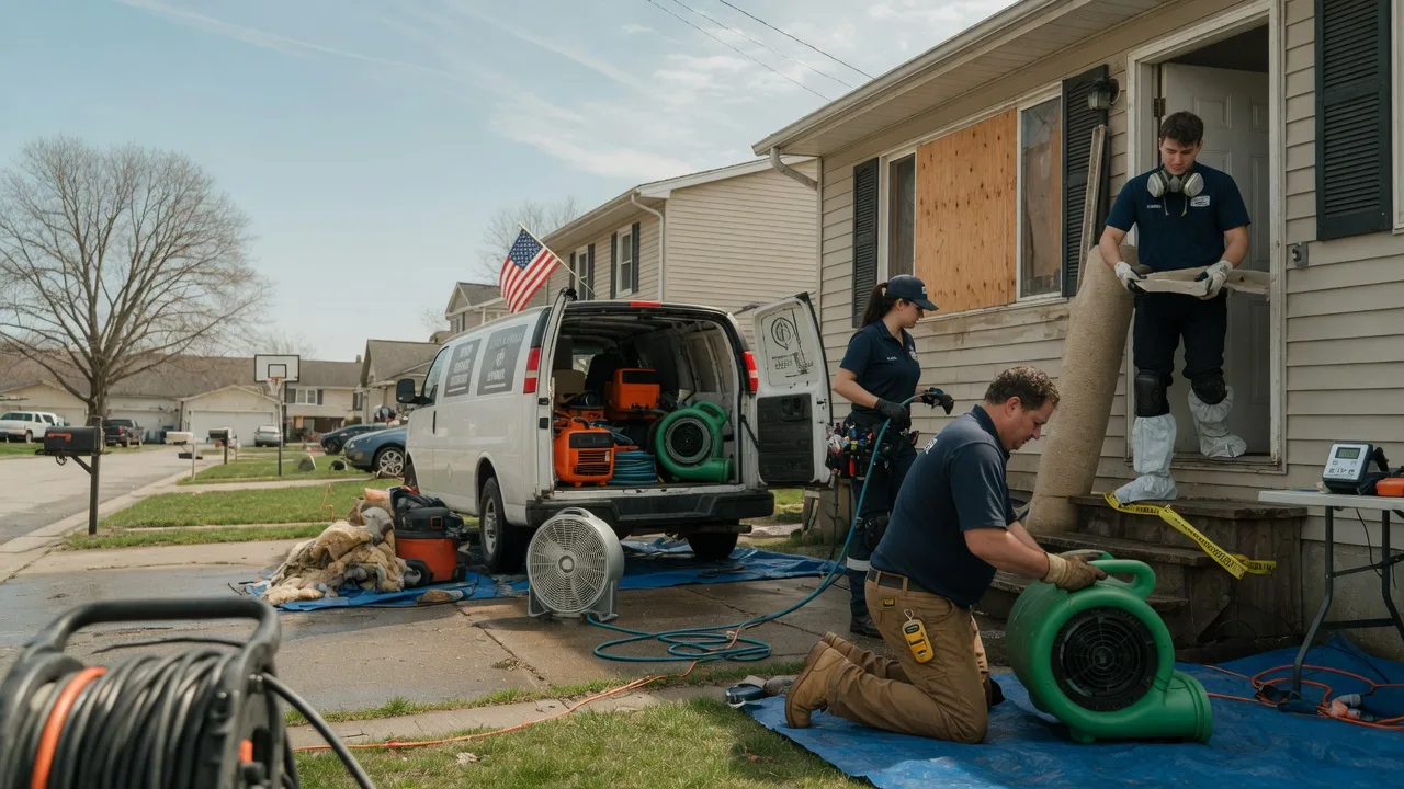Water Damage Restoration in Hancock, WI near me